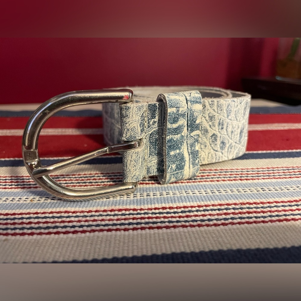Vintage leather belt